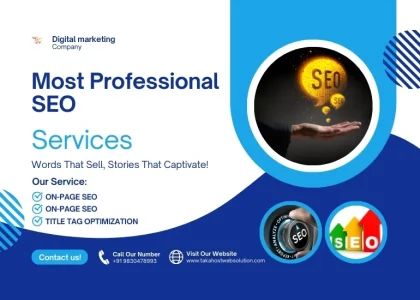 The Most Professional SEO Services to Elevate Your Brand